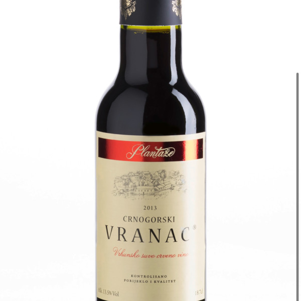 Crveno vino, Vranac, Plantaže-MNE
